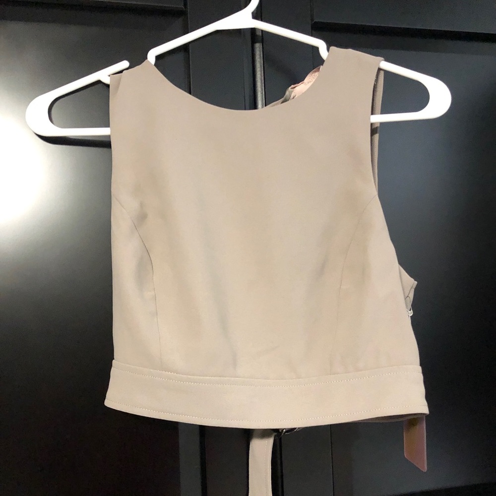 Forever 21 Open Back Tank Top